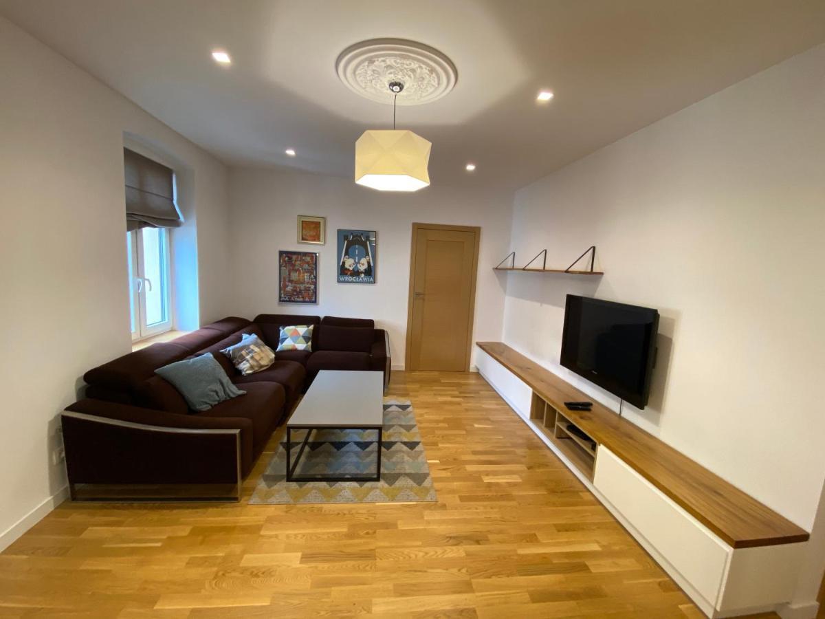 Stylowy 2-Pokojowy Apartament 5 Min. Od Rynku Вроцлав Экстерьер фото